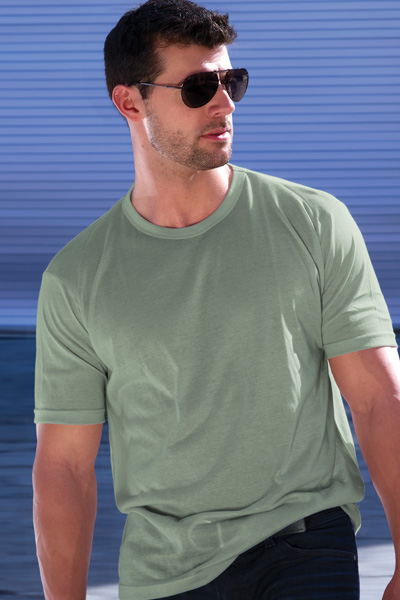 Cooltan Tan Though Sage Crew Neck Shirt