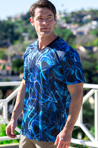 Cooltan Tan Though Sportshirt 2023 Techno Blue