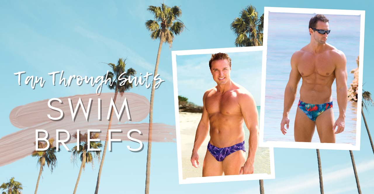 Cooltan tan through mens swimwear