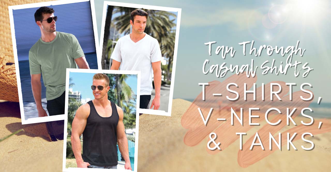 Cooltan Tan-Through T-Shirt Banner